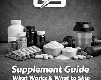 Guía de suplementos en PDF / Suplementos para el fitness basados en la evidencia / Qué funciona y qué evitar / Descarga de la guía de nutrición para el gimnasio