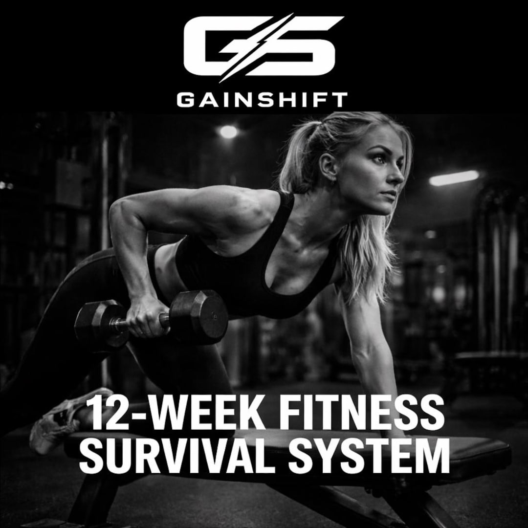 12 Week Workout Plan Printable | Gym Fitness System PDF | Strength ...
