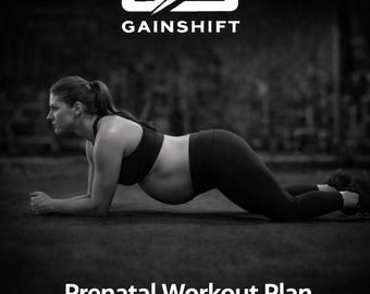 Prenatal Workout Plan PDF | Safe Strength Training During Pregnancy | Trimester Fitness Guide | Pregnancy Exercise Program