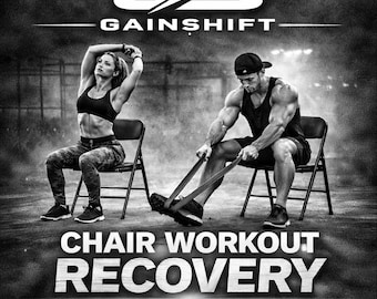Stuhl Workout Plan PDF | 4-wöchiges Mobiliätsprogramm nach der Verletzung | Sitzende Übungsanleitung | Reha Fitness Plan