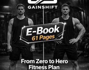 From Zero to Hero Workout PDF | Complete Beginner to Fit Program | 16-Week Transformation Plan | Full Body Training System