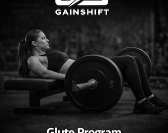 Glute Workout Plan PDF | 10-Week Leg & Glute Sculpt Program for Women | Lower Body Transformation | Hip Thrust Training Guide
