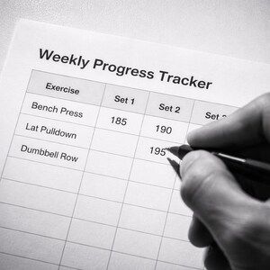 Beginner Workout Plan Printable | Starter Fitness Bundle PDF | Gym Plan for Beginners | First 4 Weeks Training System image 6