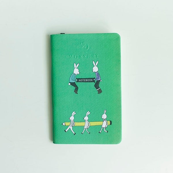 Bunny And Friends Mossery Pocket Notebook