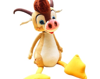 Zabetta Pig-Duck-Gazelle Plush, Weird Stuffed Animal & Pig Plush