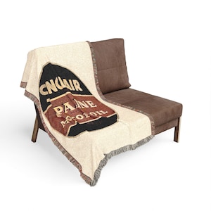 Sinclair Opaline Logo Woven Blanket | Retro Car Emblem Throw /Garage Decor/Retro/Mechanic Gift/Fathers Day/Man Cave