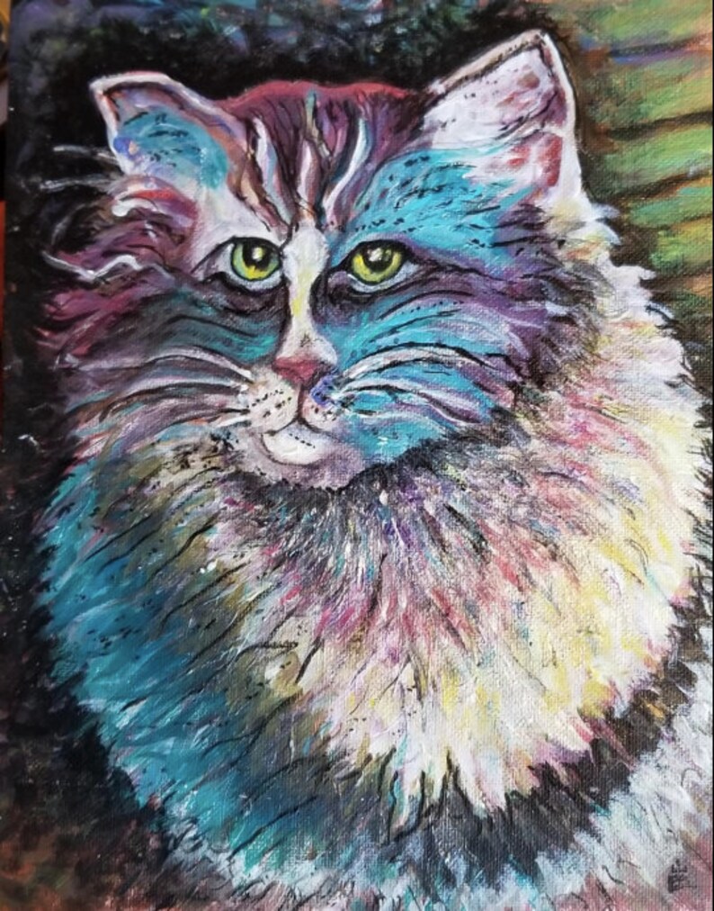Animal Art Cards 8 pack