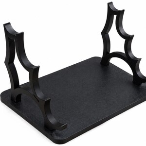 3D Printed Wand Display Stand, 4 Wand Holder, Collectors Wand Storage Display, PLA Display Stand, Fantasy Wand Rack