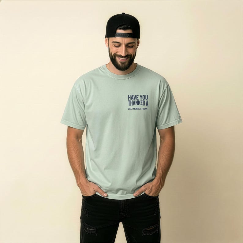 Cast Member Appreciation Society T Shirt, Disney World Tee, Disney Inspired Shirt, Theme Park Fan Gift, Magic Lover Top, Disney Parks Shirt image 8