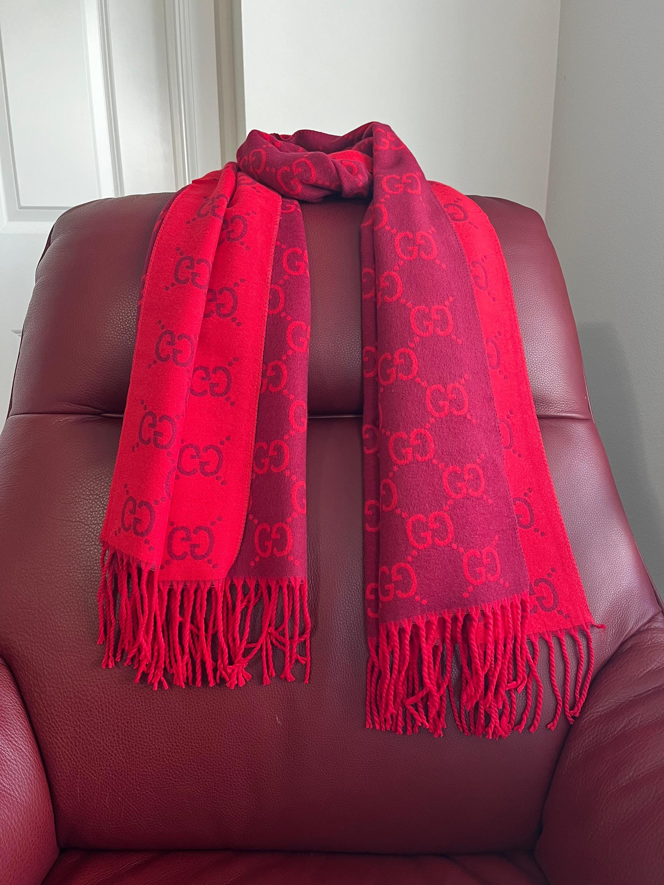 Vintage Gucci Scarf - Etsy