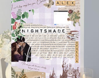 Inserto per Kindle ispirato alle solanacee