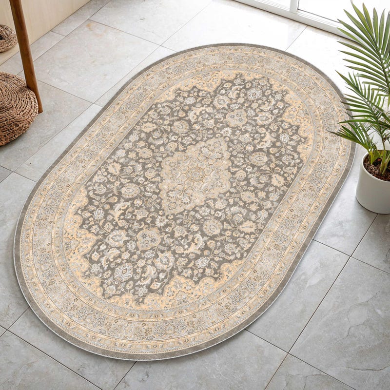 Vintage Taupe 4x6 Rug - Etsy