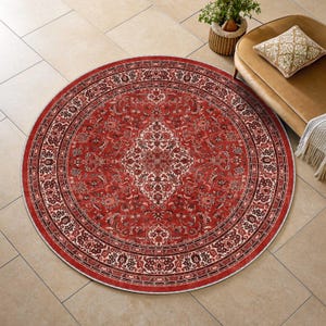 Orientalische runde teppiche