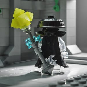 MOC Ninjago Kur Translucent Ghost Spirit Version Cursed Wraith Form Minifigure