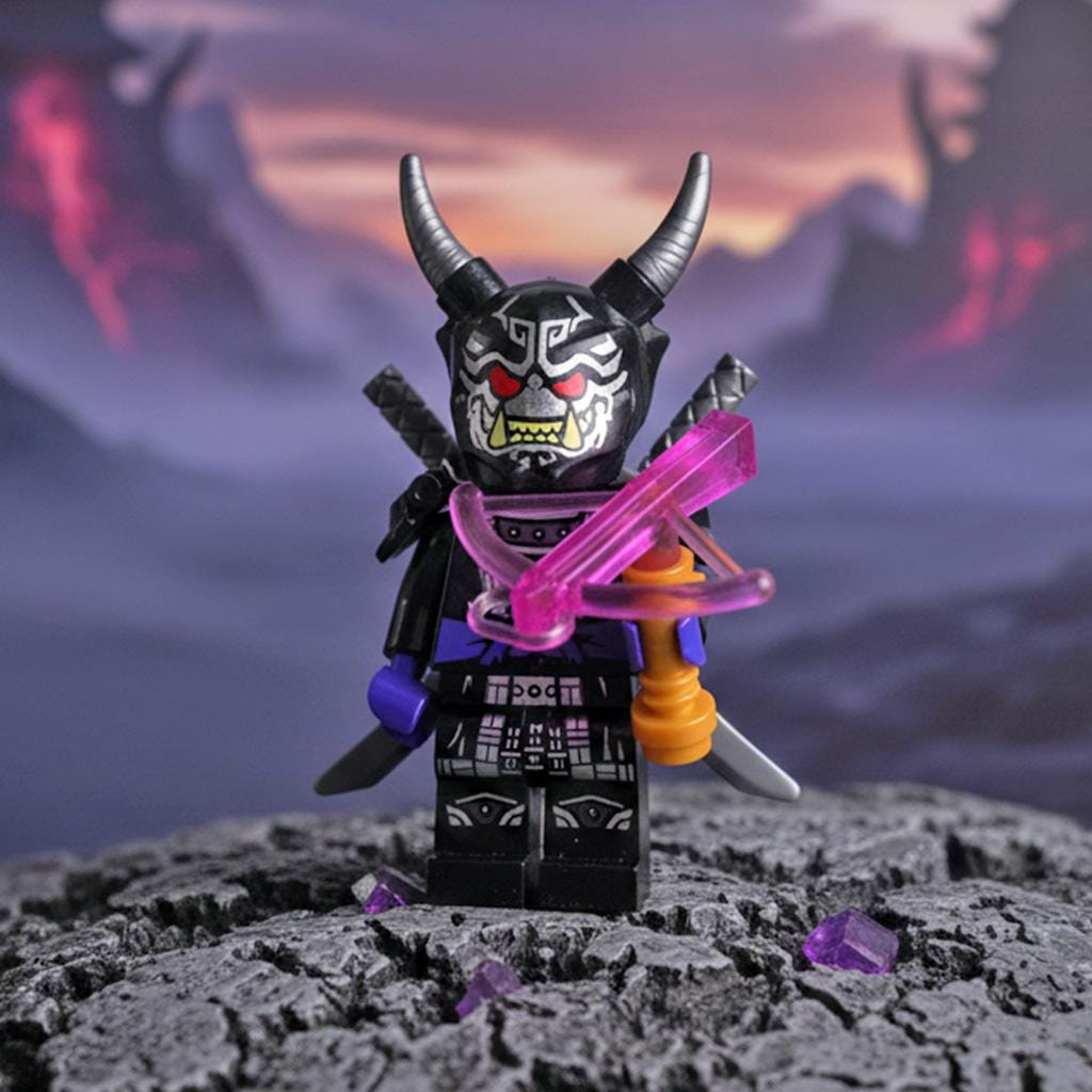 Lego Ninjago Purple Oni Mask lego-ninjago-purple-oni-mask