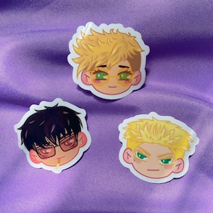 Trigun Stampede Stickers - Vash, Knives, Wolfwood