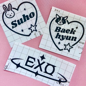 EXO Suho Baekhyun Decals