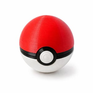 3D Printed Poké Ball Desk Decor | Gaming Fan Art Display
