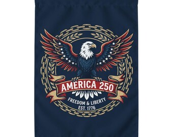 America 250th Anniversary Flag Outdoor Flag with Rod Pocket | Bicentennial Celebration