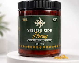 Yemeni Sidr Honey. Raw, unfiltered, natural, single sourced