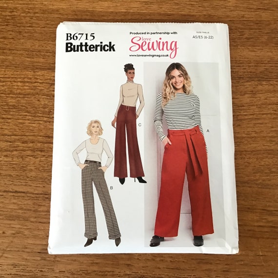 Buy Easy Skirt, Split Skirt and Pants Pattern Butterick Online in India -  Etsy