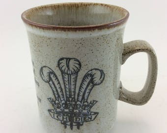 Royal Wedding Mug Charles Diana July 29 1981 Dunoon Ceramics Scotland
