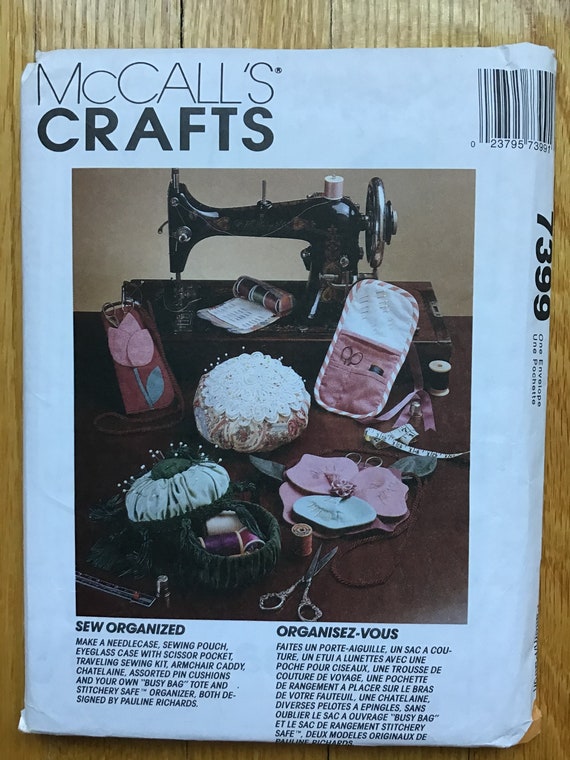 Office or Craft Room Decor and Organization Sewing Pattern Mccalls