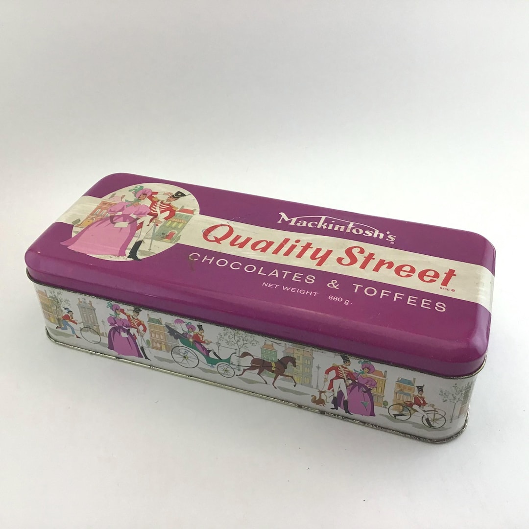 クオリティストリート缶 マッキントッシュのクオリティストリート缶