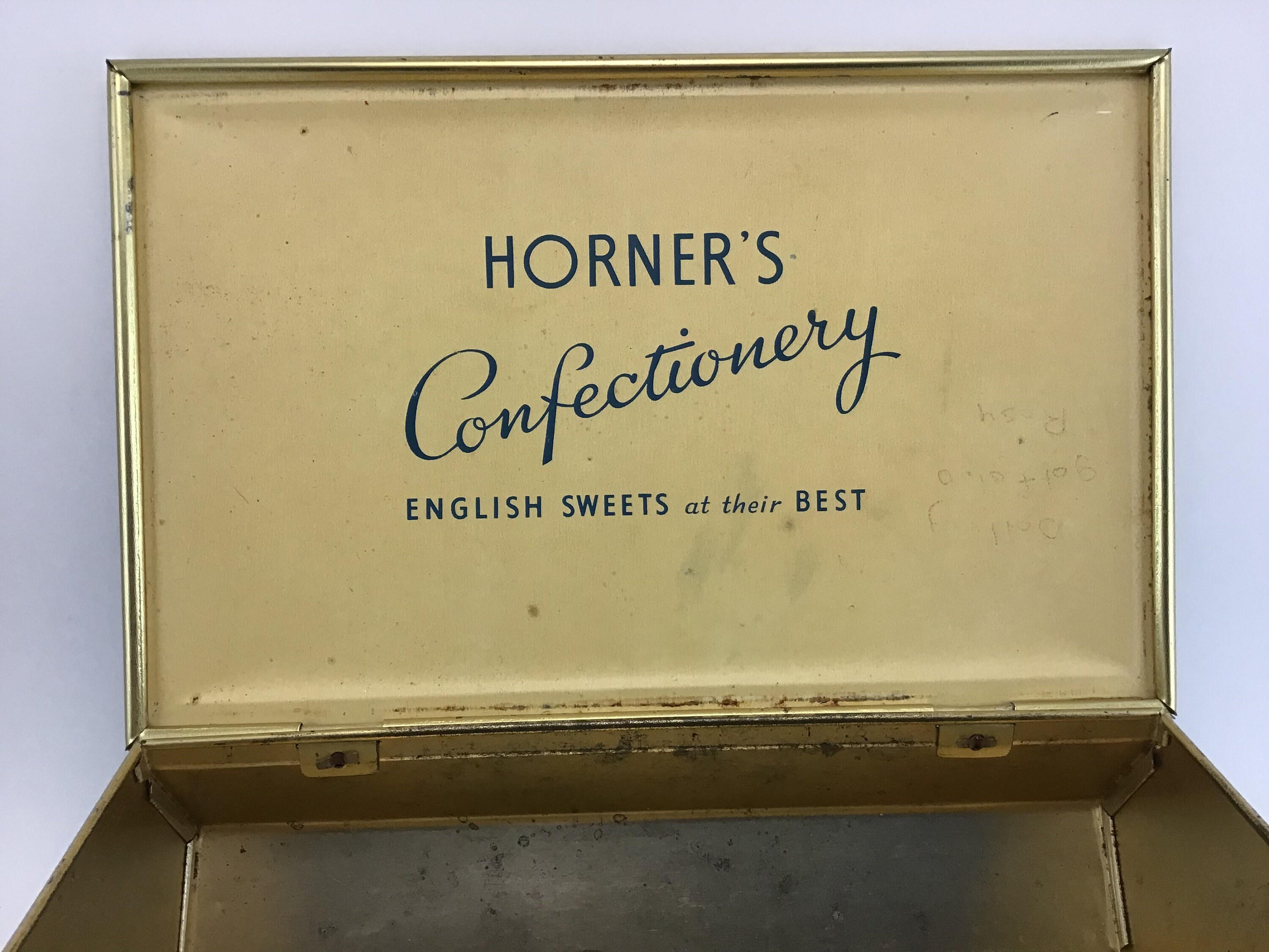 Horner Toffee Tin Candy Tin Sweets Tin Horners Confectionery Tin Box ...