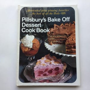 Pillsbury’s Bake Off Dessert Kochbuch Hardcover Made in USA