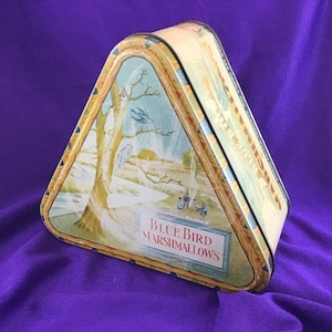 Blue Bird Marshmallows-tenn Triangulär Marshmallow-tenn Harry Horne Toronto FLAWS