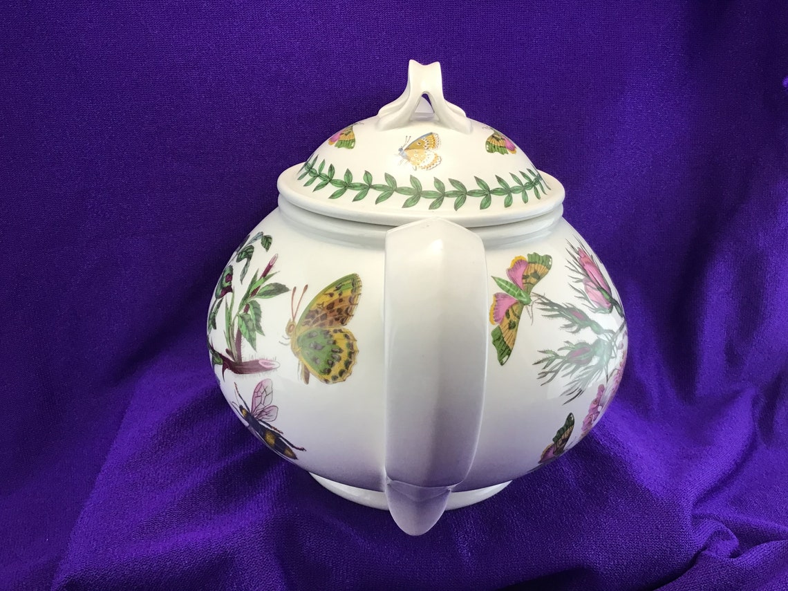 Portmeirion Botanic Garden Teapot Made in England Susan Etsy