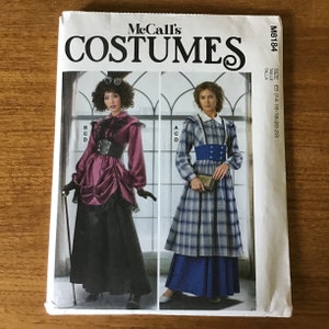 Steampunk Costume Pattern Misses Size 14 - 22 McCalls 8184 UNCUT