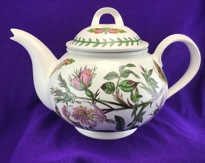 Portmeirion Botanic Garden Teapot Made in England Susan Etsy