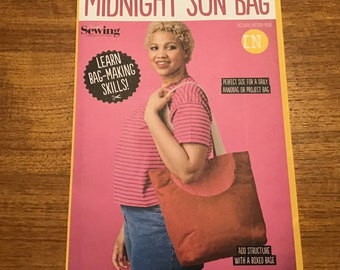 Tote Bag Pattern UNCUT Midnight Sun Bag Project Bag