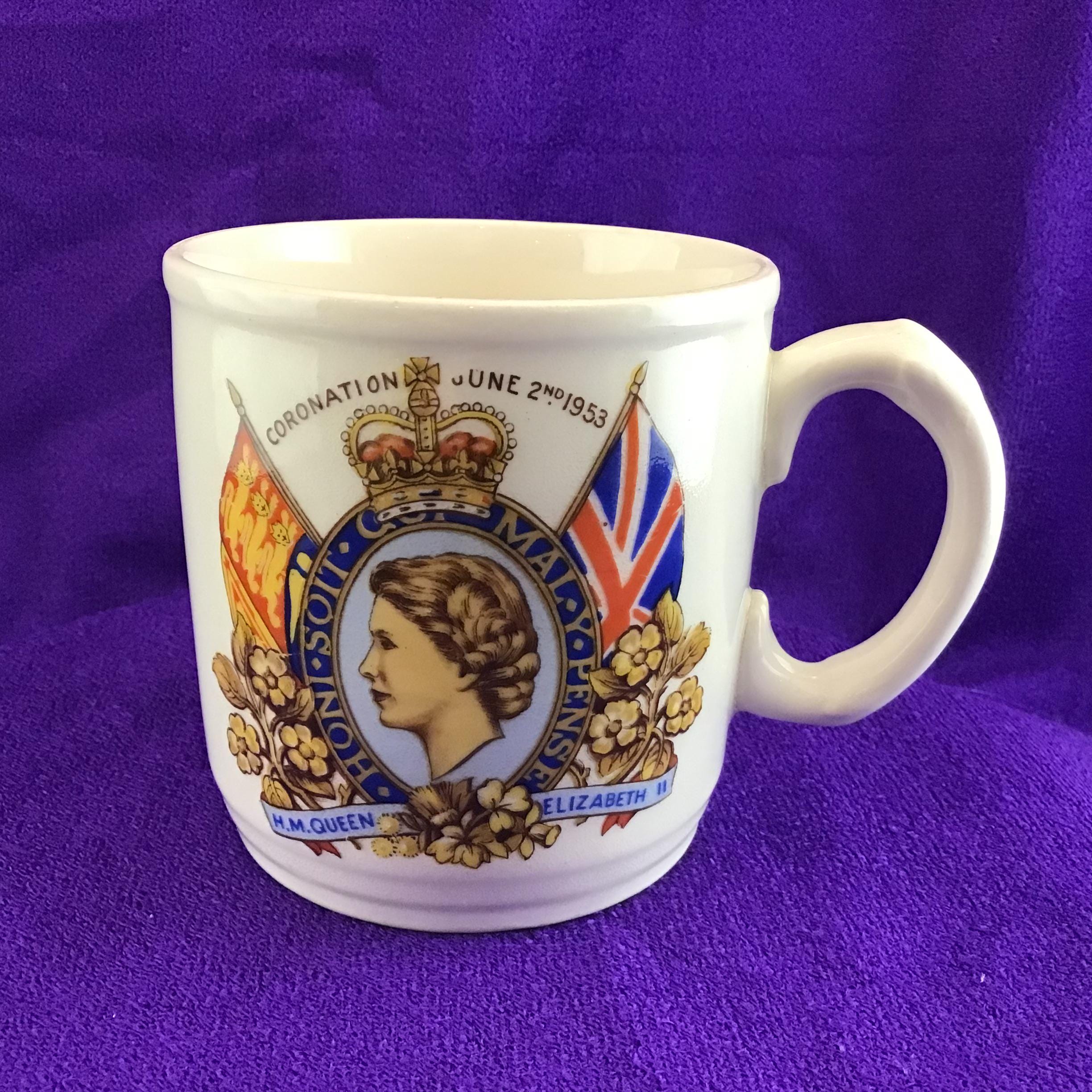 Coronation mug 1953 - Etsy 日本