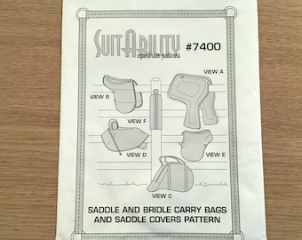 Saddle and Bridle Carry Bags and Saddle Bags Pattern Suitability 7400