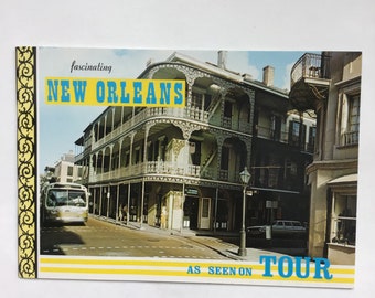 Fascinating New Orleans as Seen on Tour Booklet - Pre Katrina