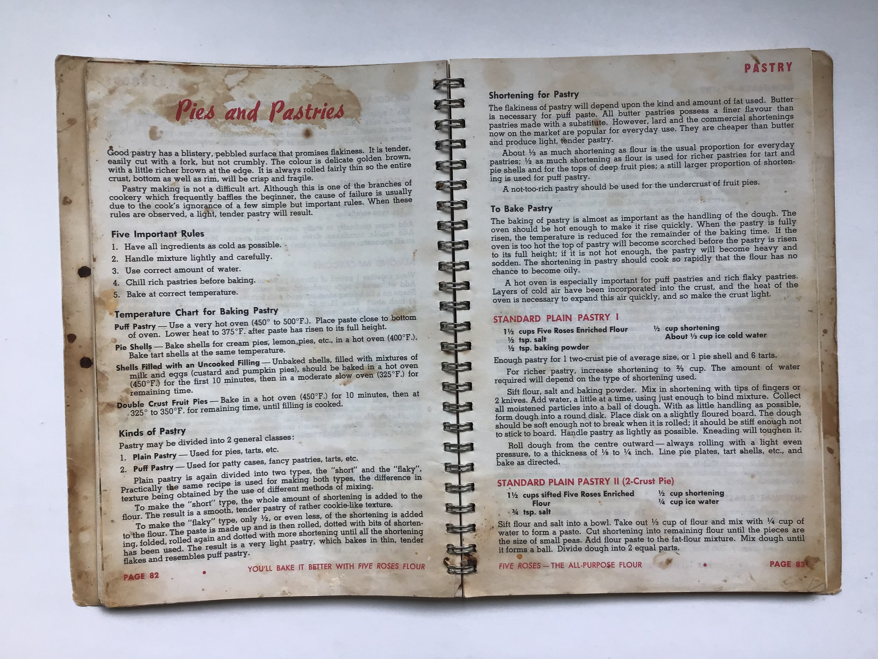 Guide to Good Cooking by Five Roses Flour 20th Edition Coil-bound ...