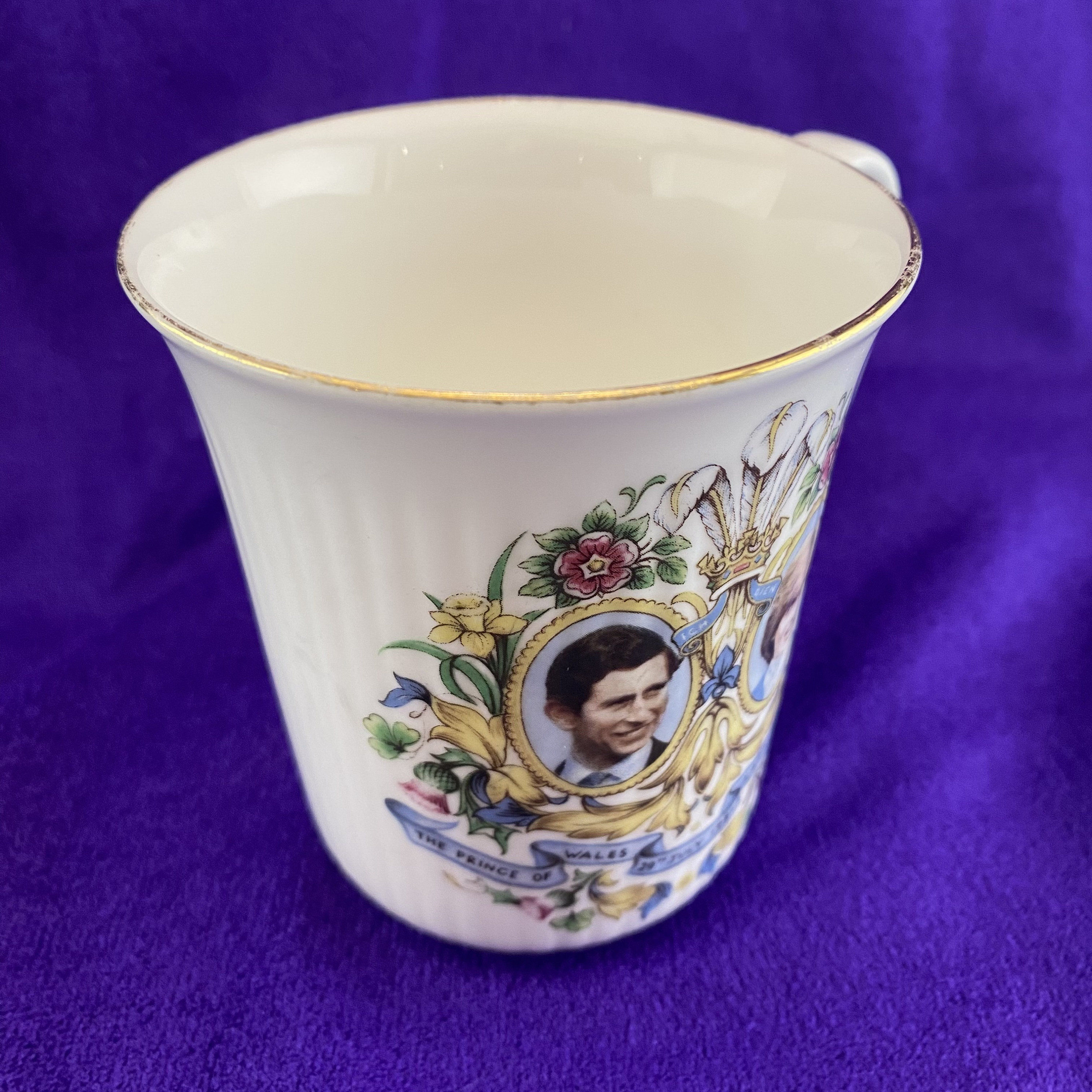 Keramik-Kaffeetasse Mit Untersetzer – Lady Diana Princess Of Wales Geschenkset, 325 Ml, Spülmaschinengeeignet