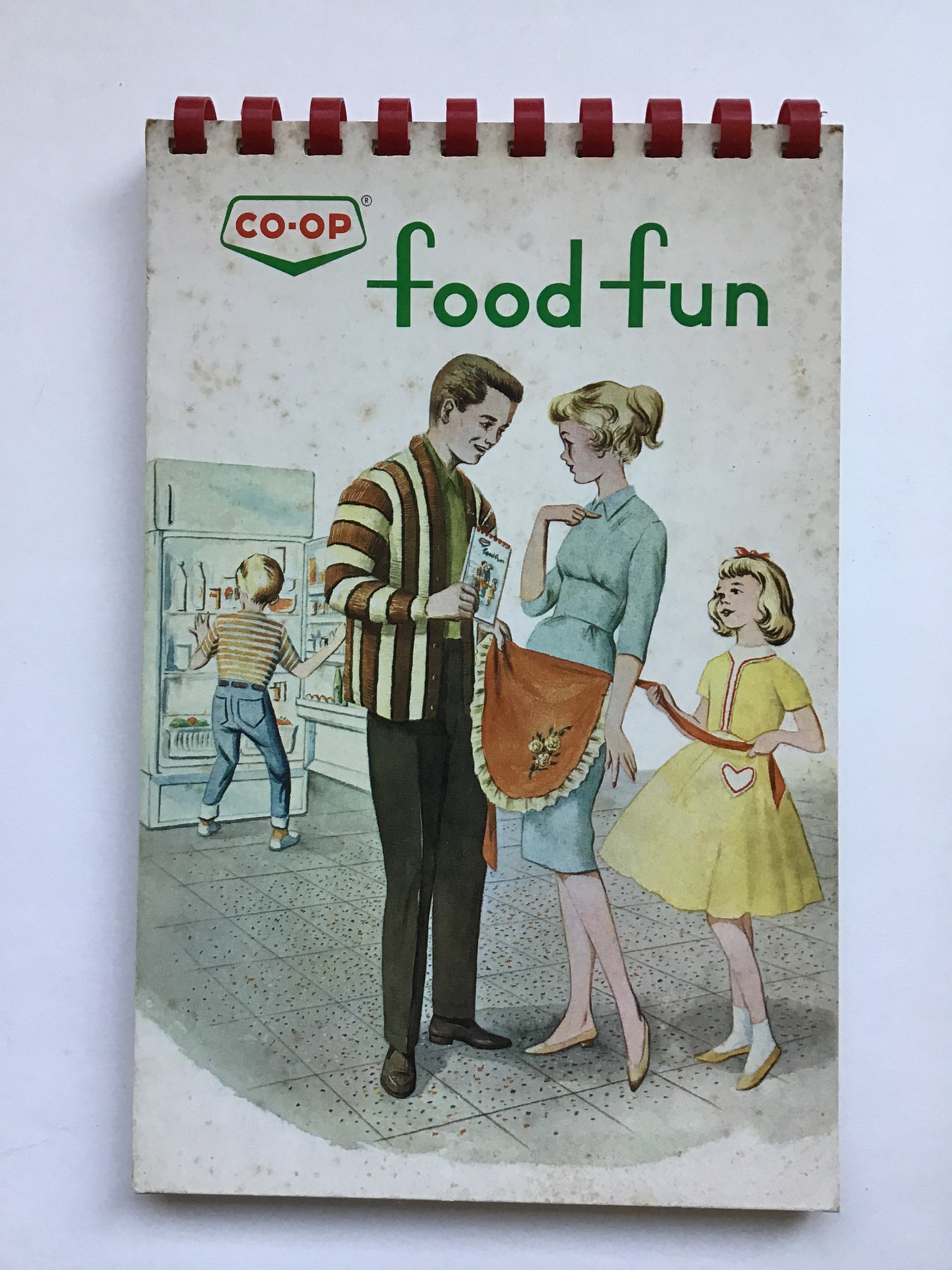 Co Op Food Fun Coilbound Cookbook Etsy