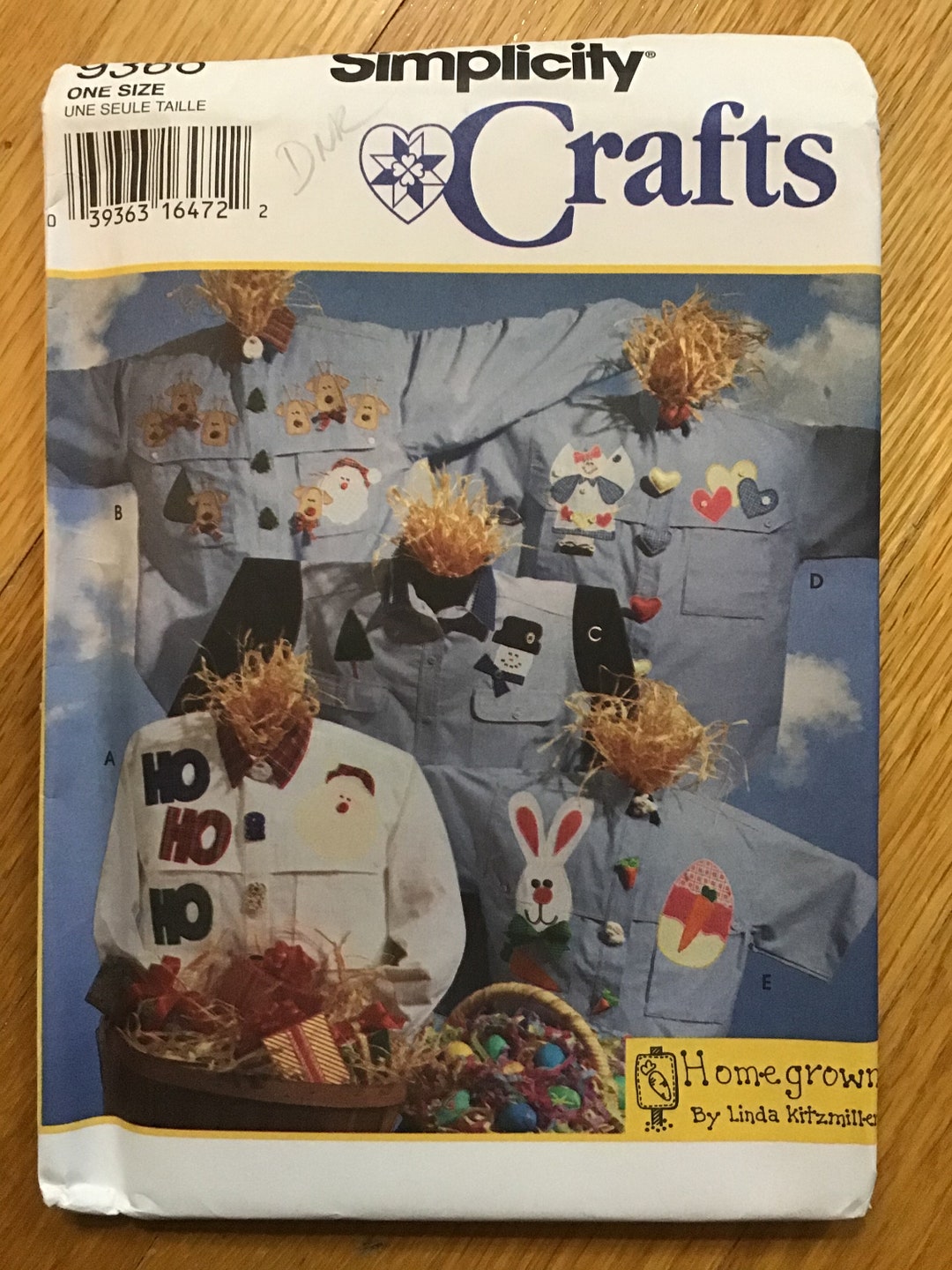 Appliqués and Button Covers Pattern UNCUT Simplicity Crafts - Etsy