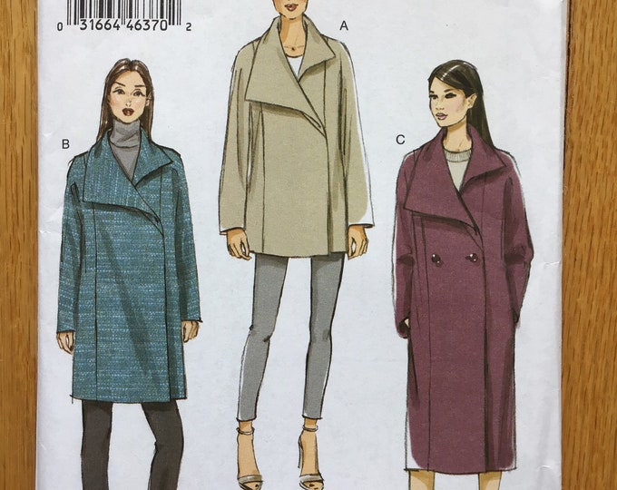 Misses Coat Pattern Very Easy Vogue 9156 Size L Xlg XXL UNCUT - Etsy Canada