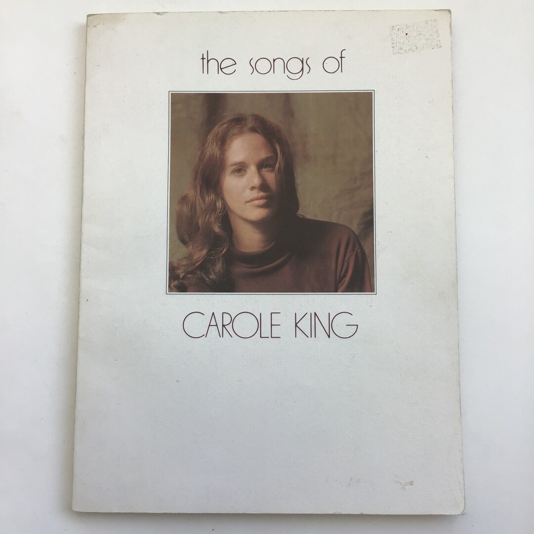 Songs of Carole King Songbook Sheet Music Tapestry so Far Away Etsy