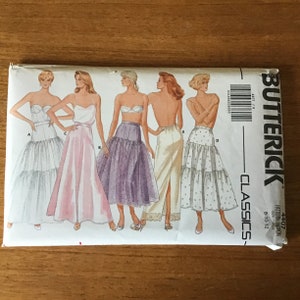 Misses Petticoat Pattern Butterick 4407 UNCUT Sizes 10 - 12