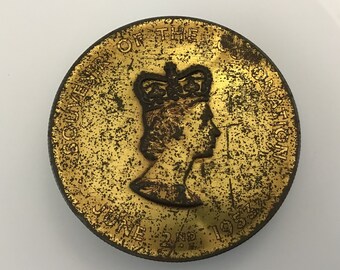 プリンセス・メアリーのクリスマス缶 1914年 第一次世界大戦 ヒンジ