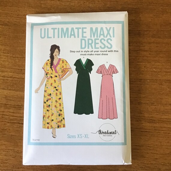Misses Ultimate Maxi Dress Pattern 