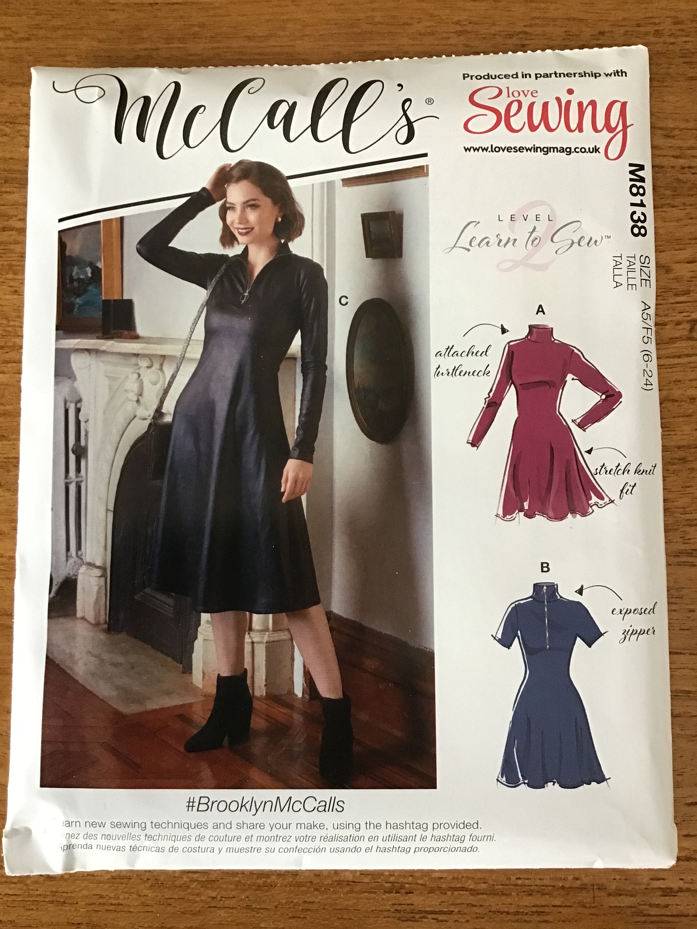 Flared Dress - Sewing Pattern #4368 | Dress sewing patterns, Sewing dresses,  Wrap dress sewing patterns