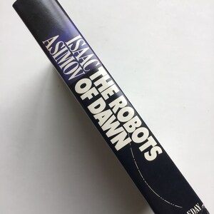 Isaac Asimov Robots of Dawn Hardcover First Book Club Edition - Etsy
