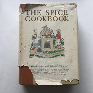 Spice Cookbook by Avanelle Day and Lillie Stuckey Hardcover Third Printing 1964